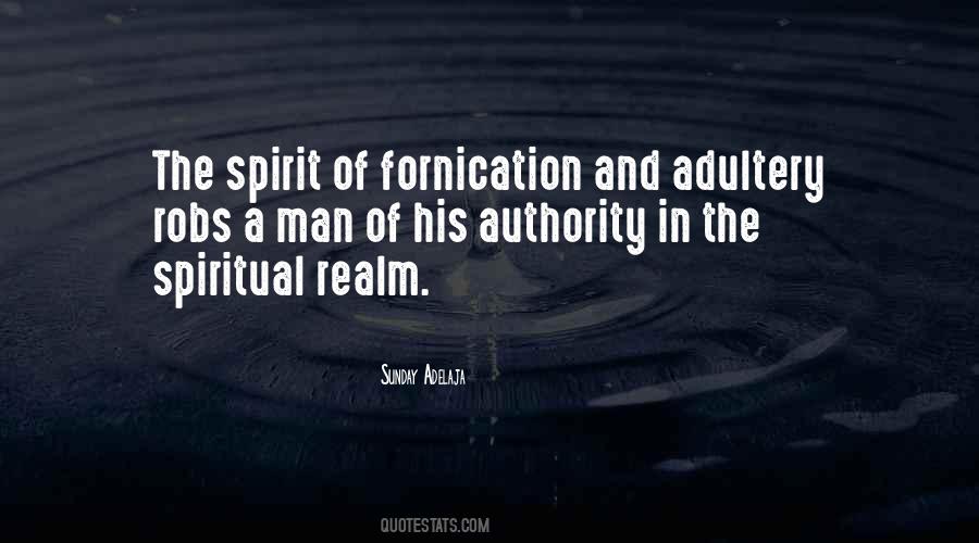 Quotes About The Spirit Realm #1290116