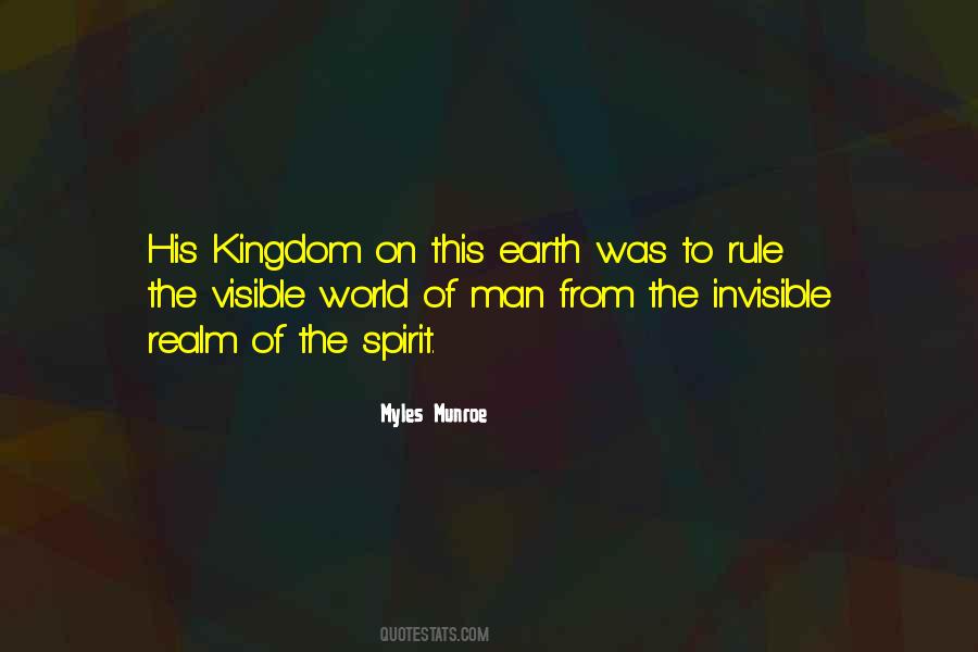 Quotes About The Spirit Realm #1365107