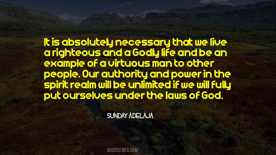 Quotes About The Spirit Realm #781629