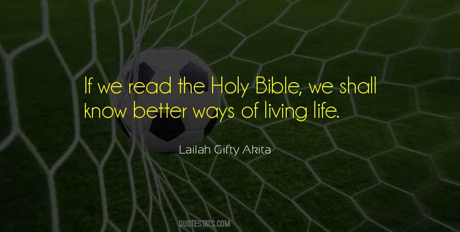 Quotes About Holy Living #866173