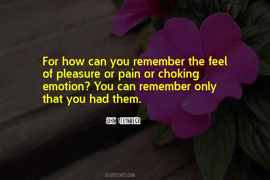 Emotion You Quotes #1113065