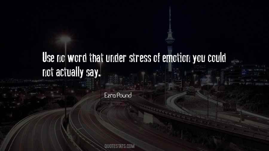 Emotion You Quotes #1226310