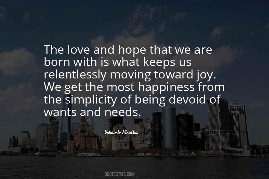 Born With Love And Hope Quotes #1610658