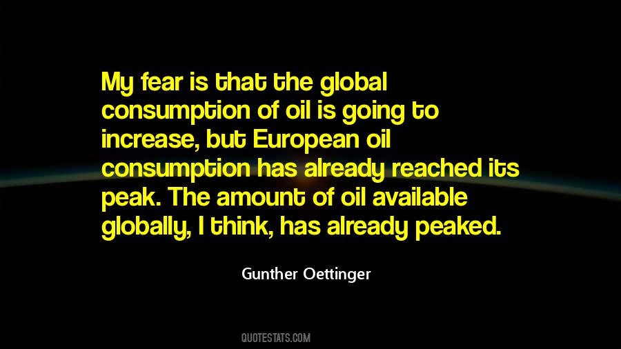 Quotes About Peak Oil #31784