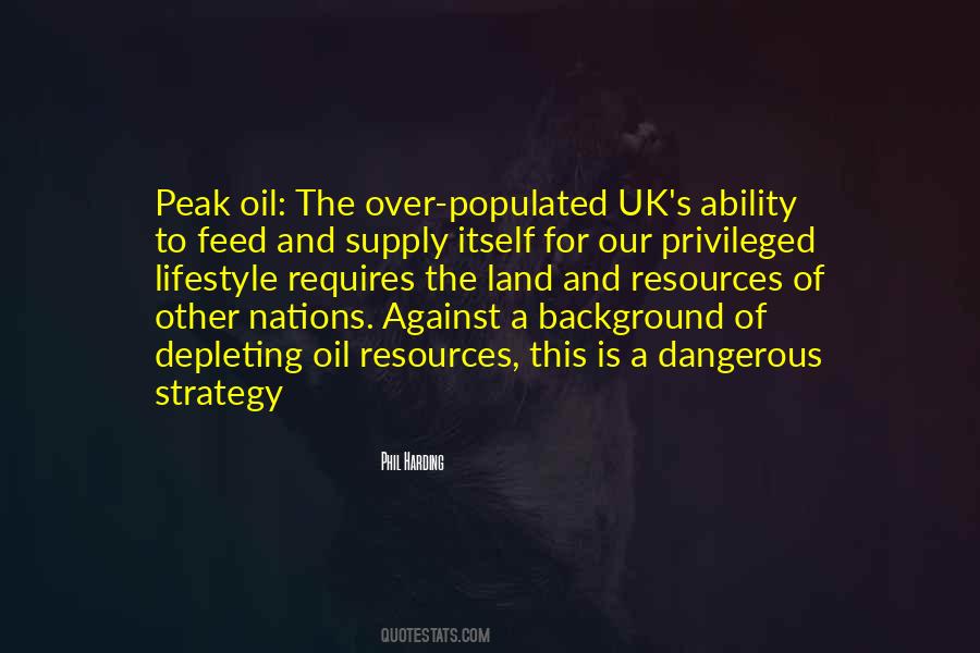 Quotes About Peak Oil #604934