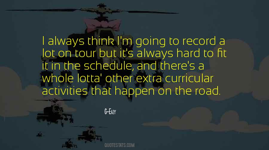 Activities That S Quotes #521752