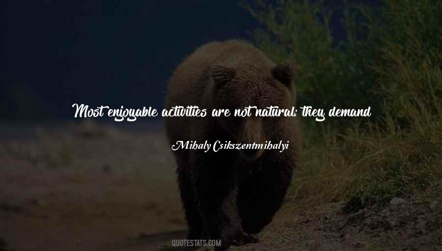 Activities That S Quotes #590889