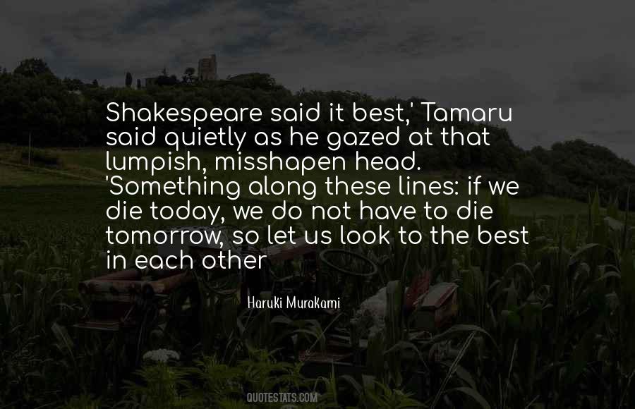 Shakespeare Said Quotes #939968