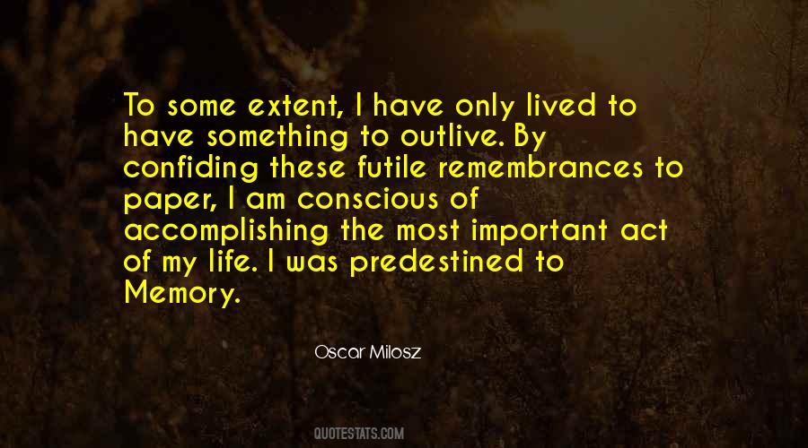 Life Conscious Quotes #136466
