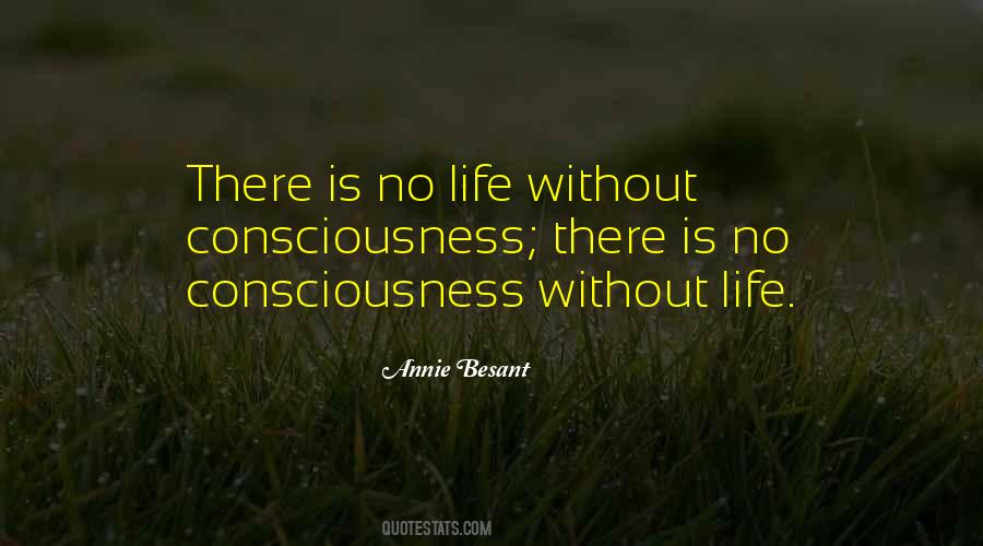 Life Conscious Quotes #400922
