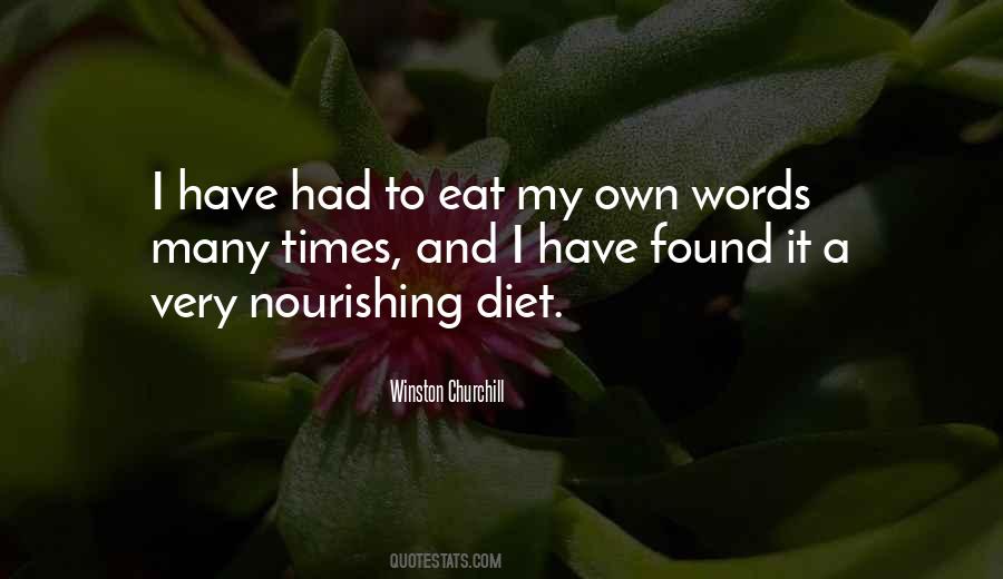 Quotes About Diet #1803350
