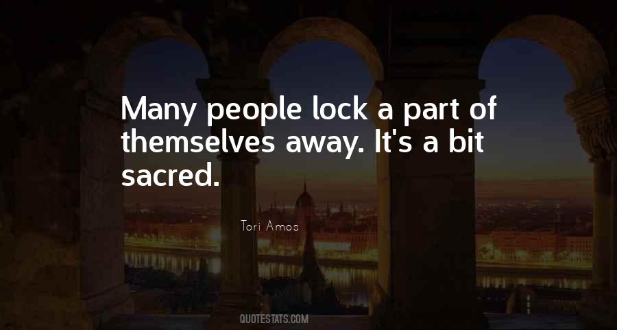 Lock Away Quotes #810835