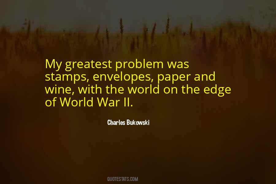 World On The Edge Quotes #1370073