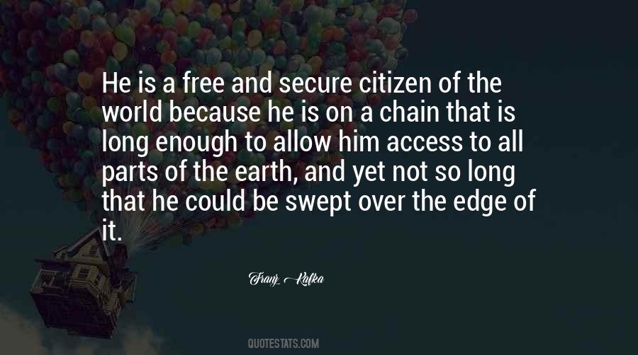 World On The Edge Quotes #1755530