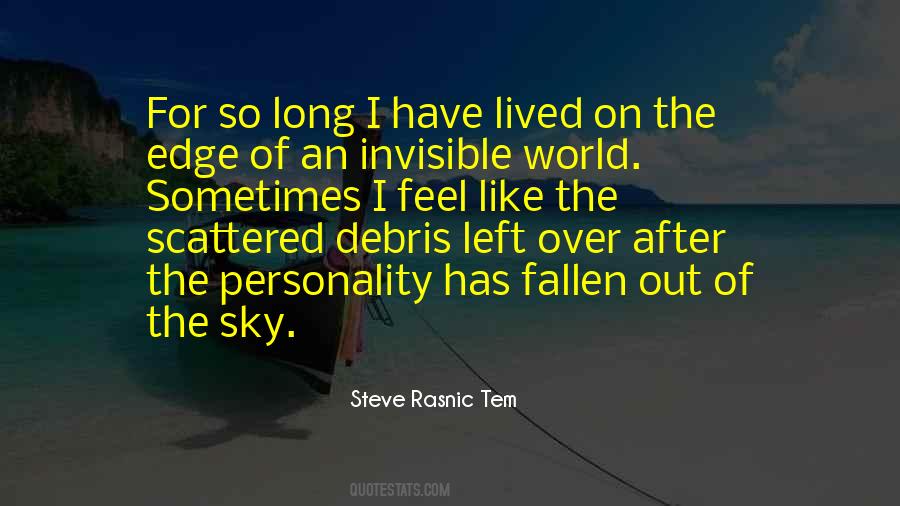 World On The Edge Quotes #839179
