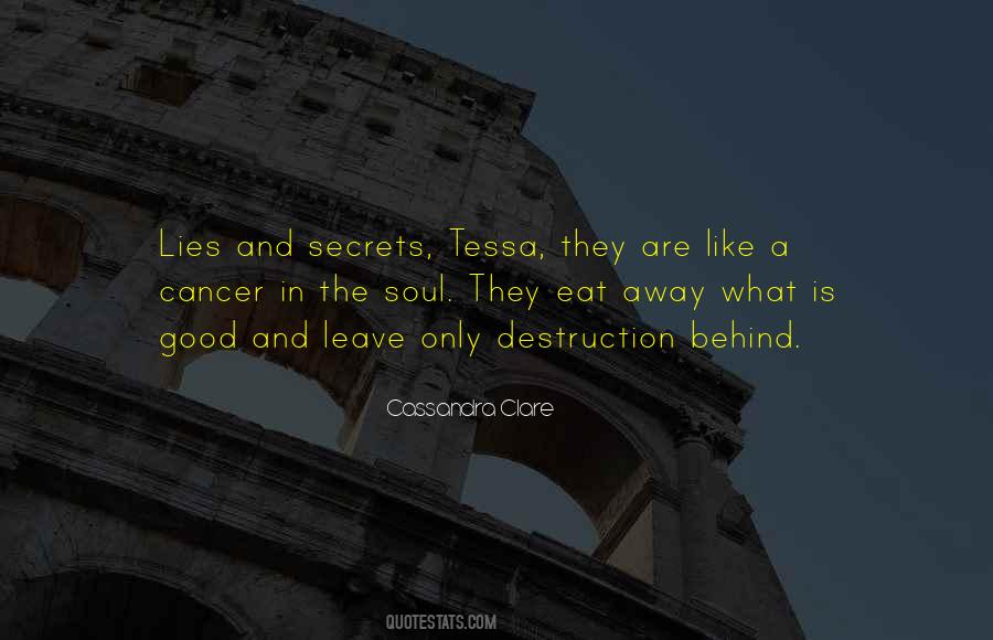 Quotes About Secrets And Lies #969672