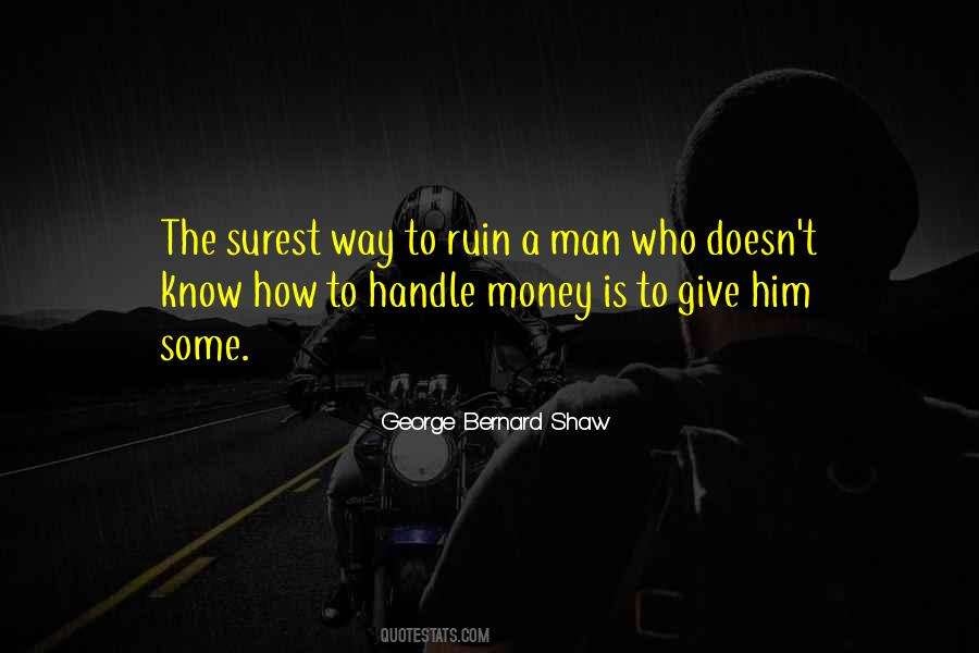 Man Handle Quotes #521445