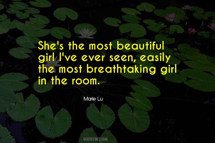 Quotes About Beautiful Girl #1000070