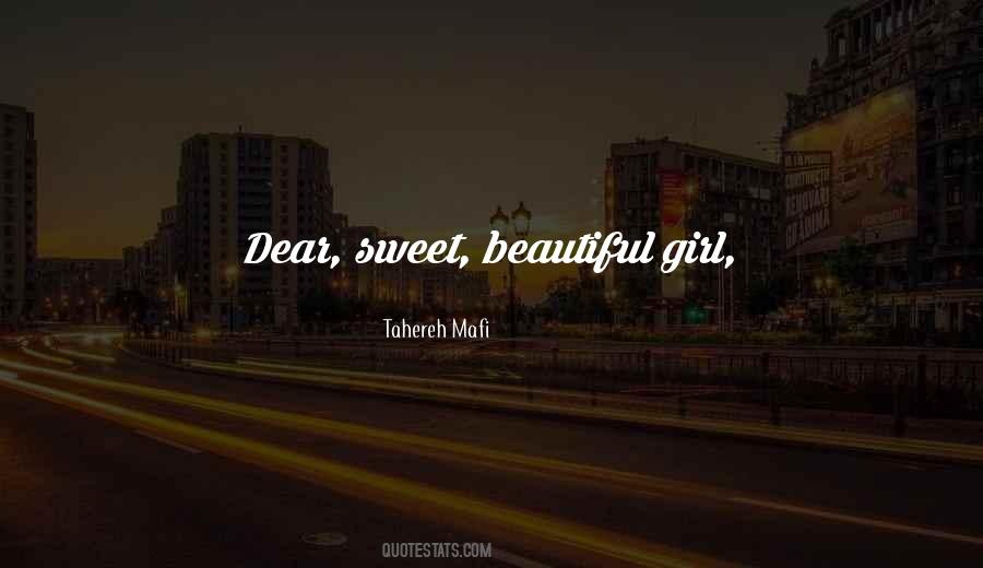 Quotes About Beautiful Girl #1161127