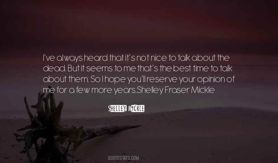 I Hope You Always Quotes #201359