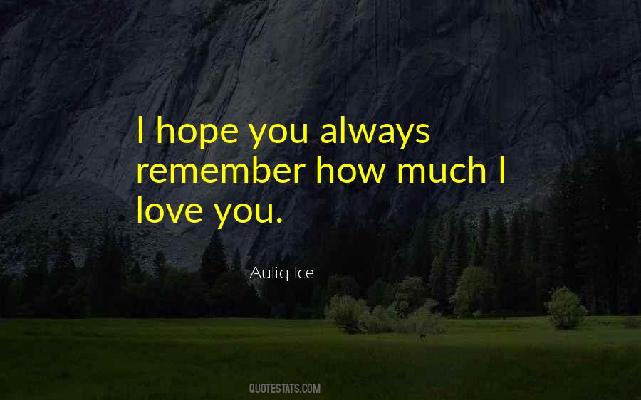 I Hope You Always Quotes #553438