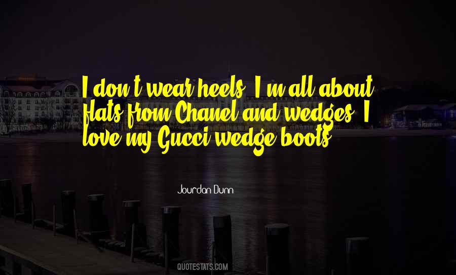 Quotes About Boots And Heels #1764223