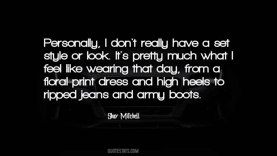 Quotes About Boots And Heels #678070