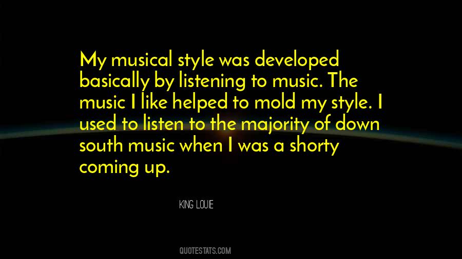 Quotes About Listening To Music #1858818