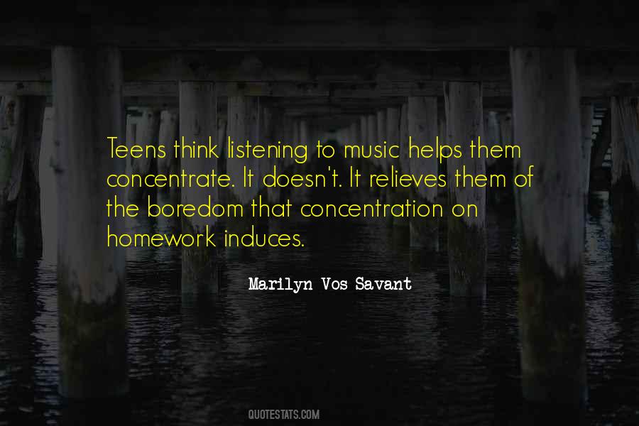 Quotes About Listening To Music #257812