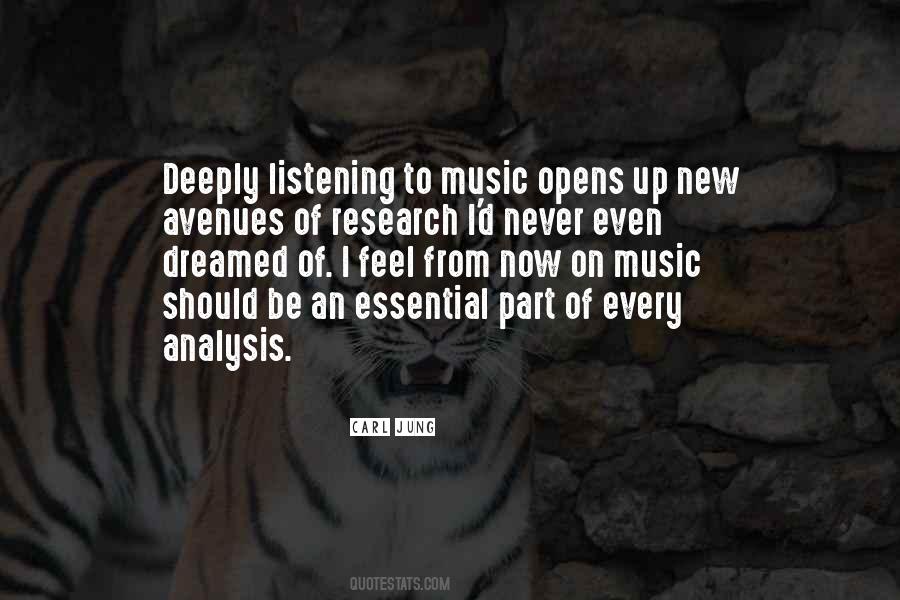 Quotes About Listening To Music #997745