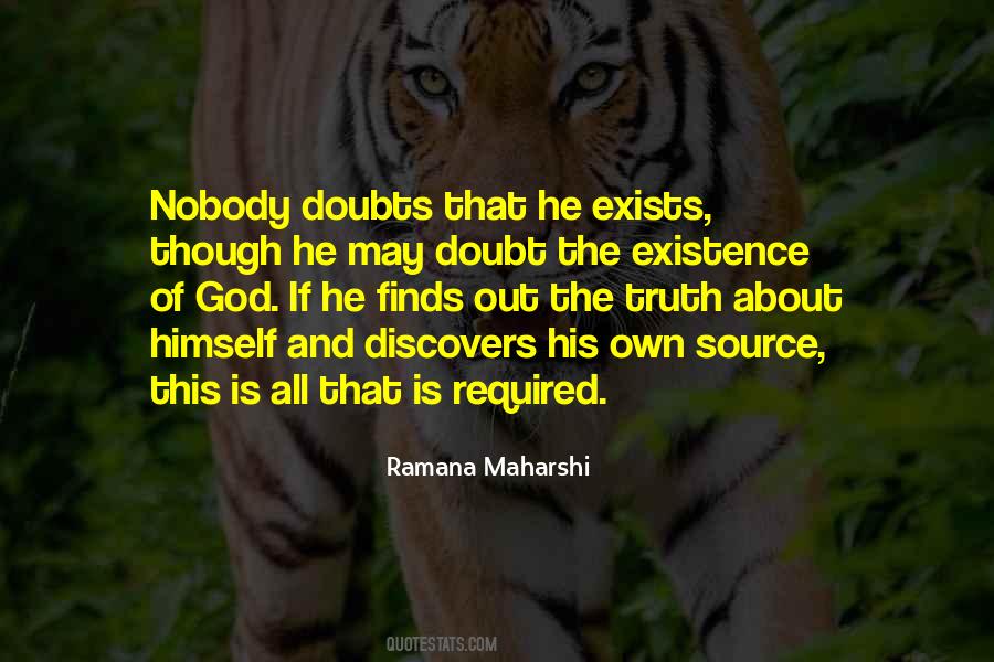 Quotes About God And His Existence #1002011