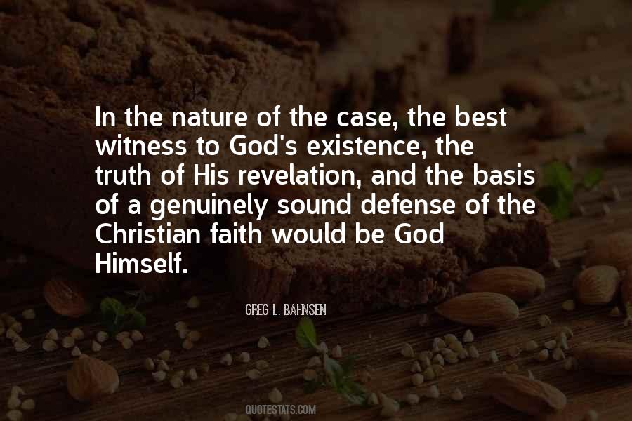Quotes About God And His Existence #1013824