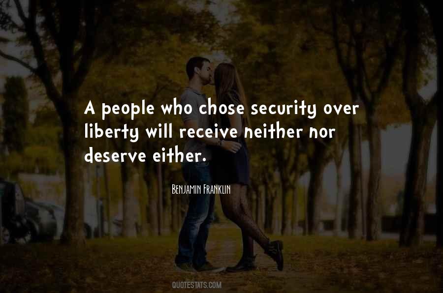 Chose People Quotes #1314815