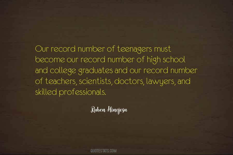 Quotes About High School And College #1642581