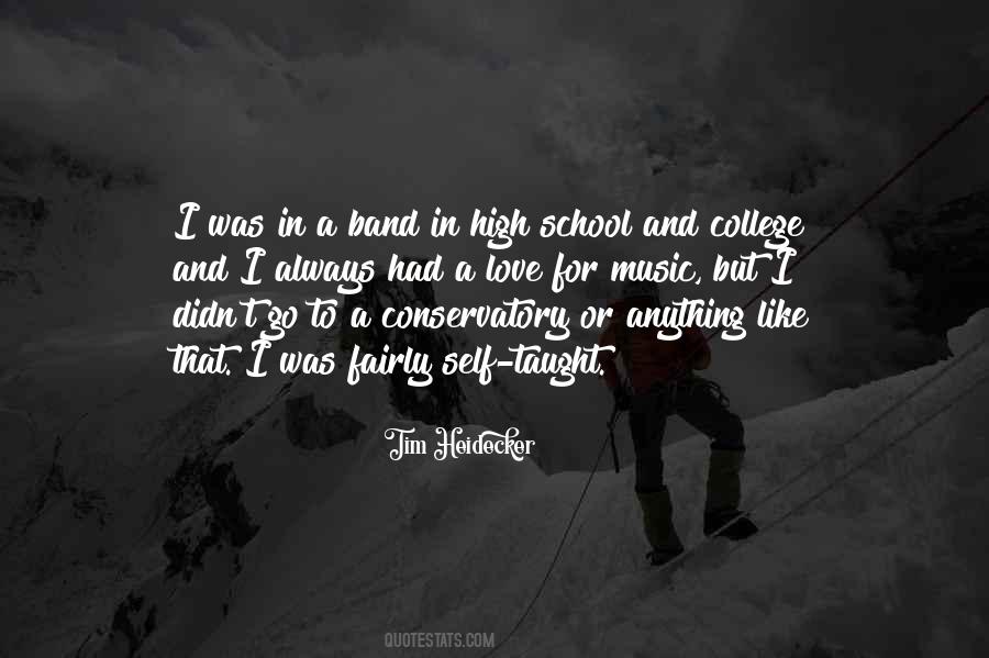 Quotes About High School And College #1723692
