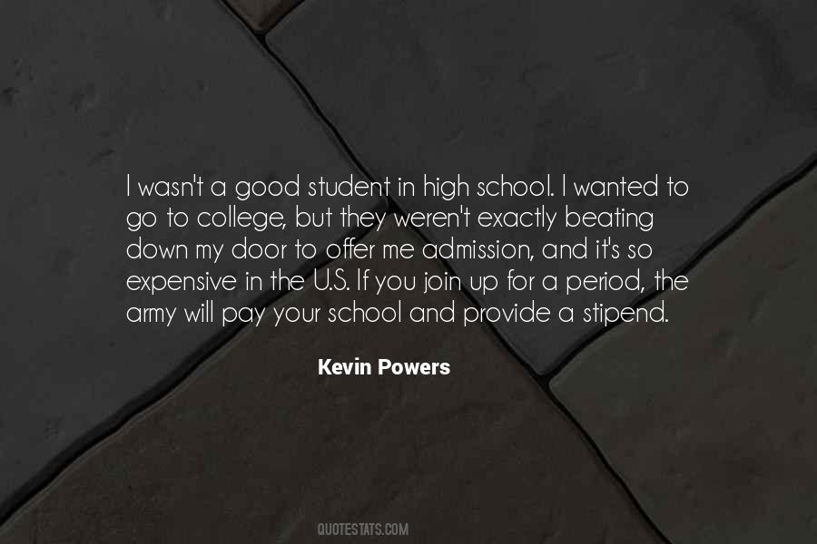Quotes About High School And College #277870