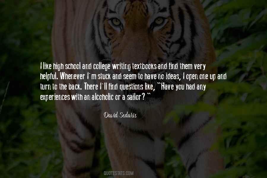 Quotes About High School And College #929066