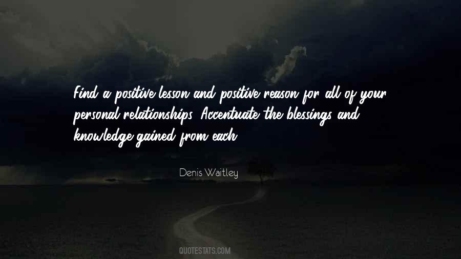 Quotes About Positive Relationships #225940