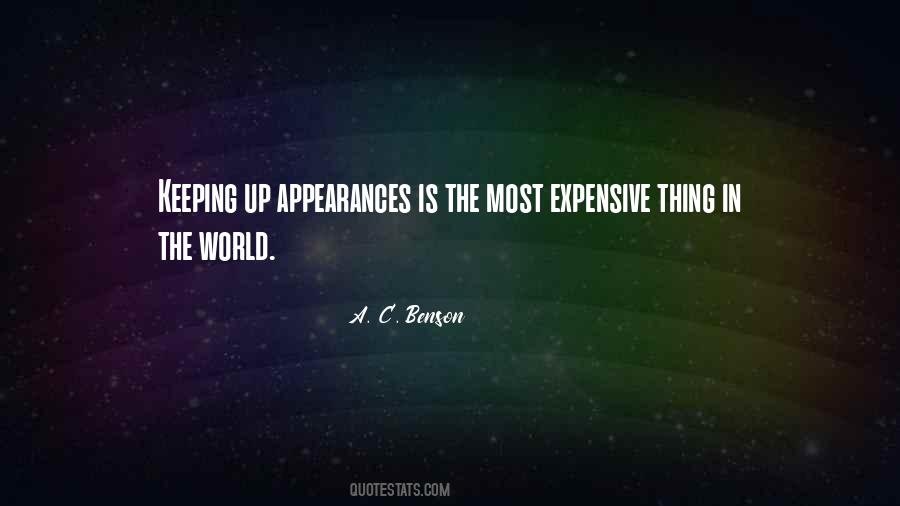 Quotes About Keeping Up Appearances #995694