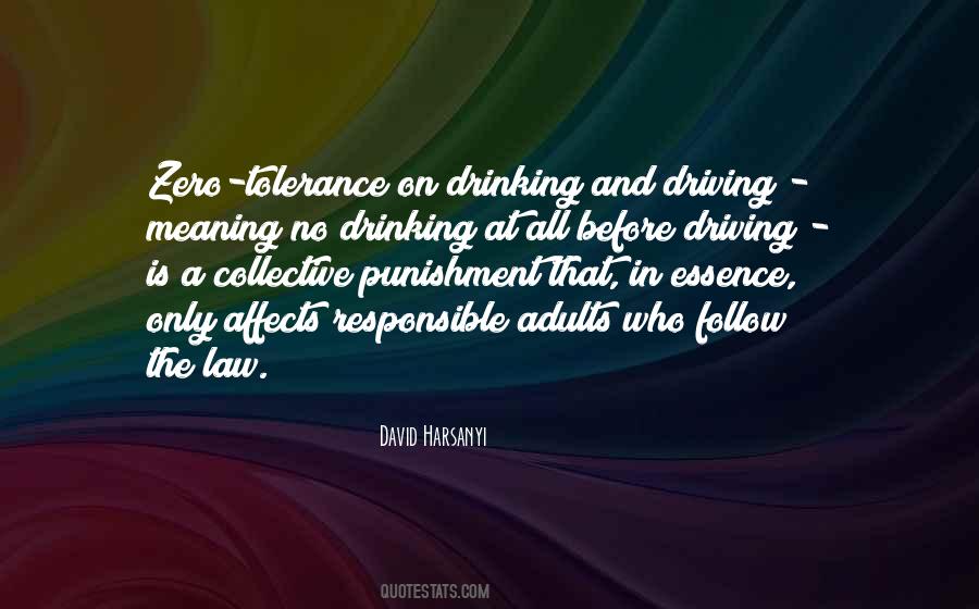 Quotes About Responsible Drinking #1401117