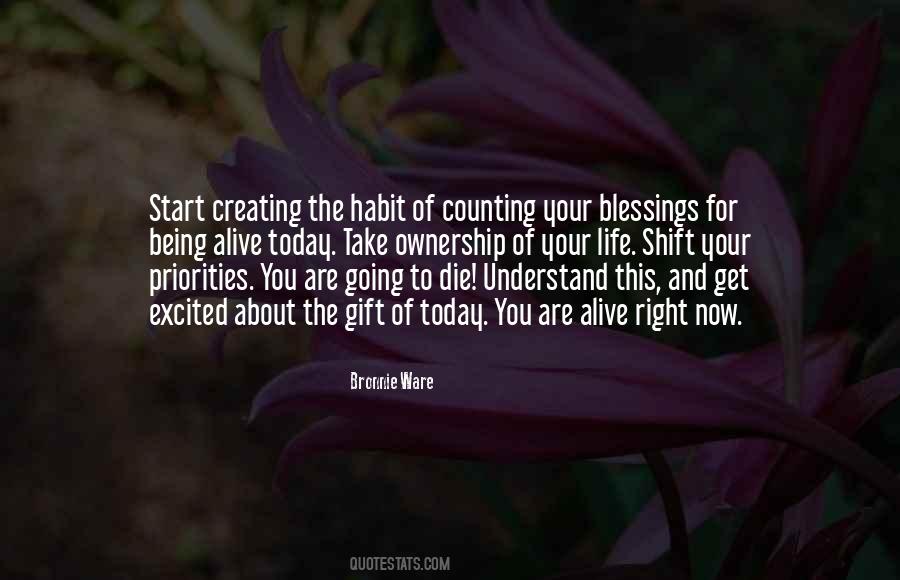 Quotes About Counting Your Blessings #1636703