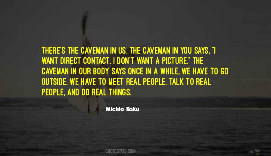 Quotes About Caveman #175264