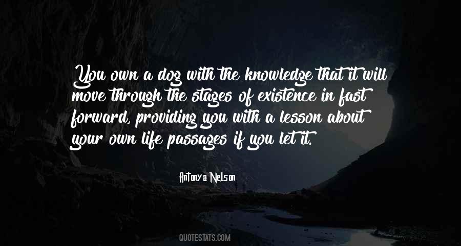 Quotes About Passages In Life #1149707