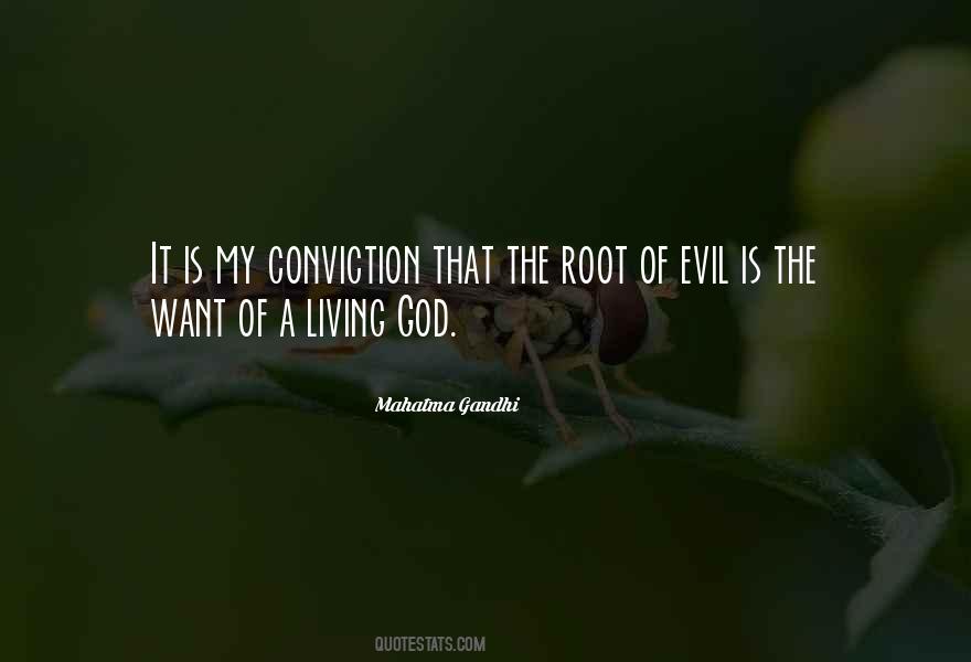 Evil God Quotes #164422