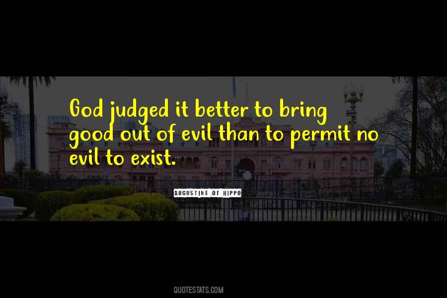 Evil God Quotes #226049
