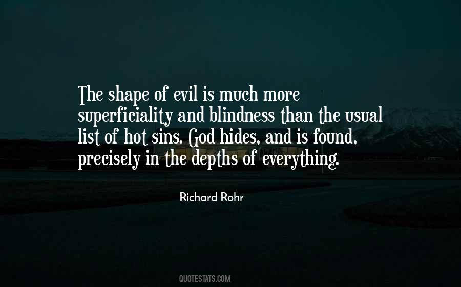 Evil God Quotes #24076