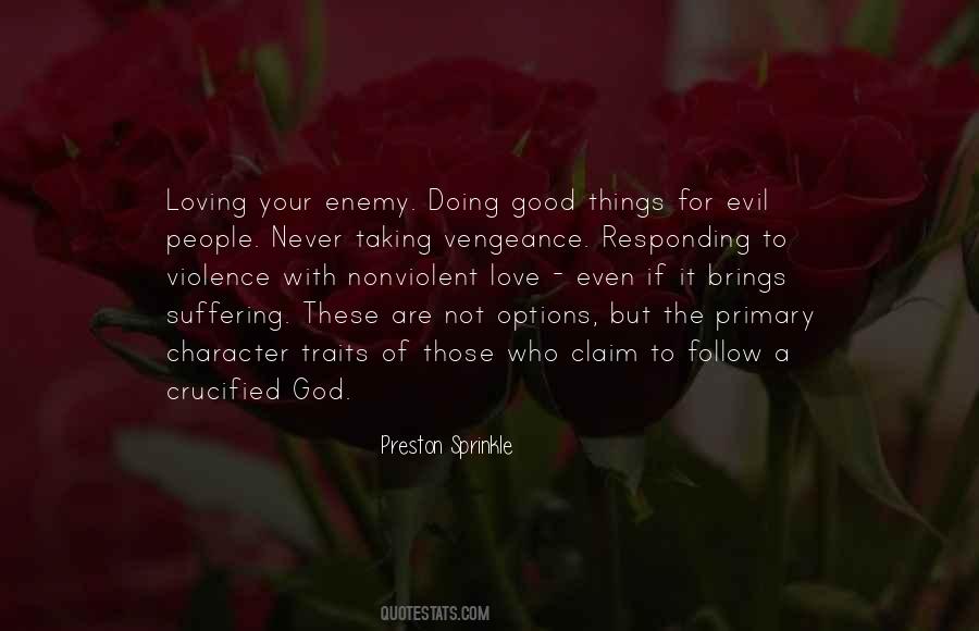 Evil God Quotes #259904