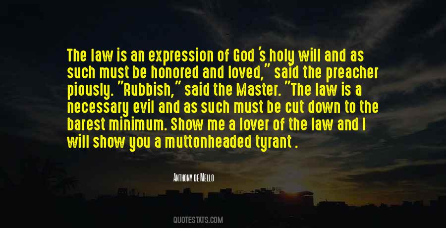 Evil God Quotes #82147