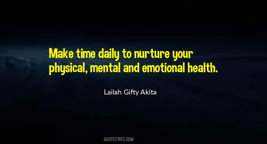 Quotes About Mental And Physical Health #1278394