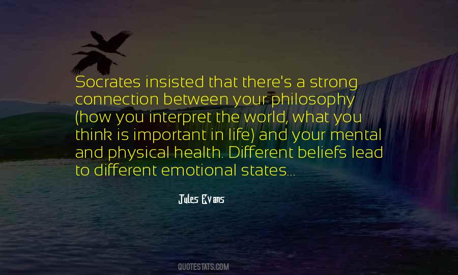 Quotes About Mental And Physical Health #928012